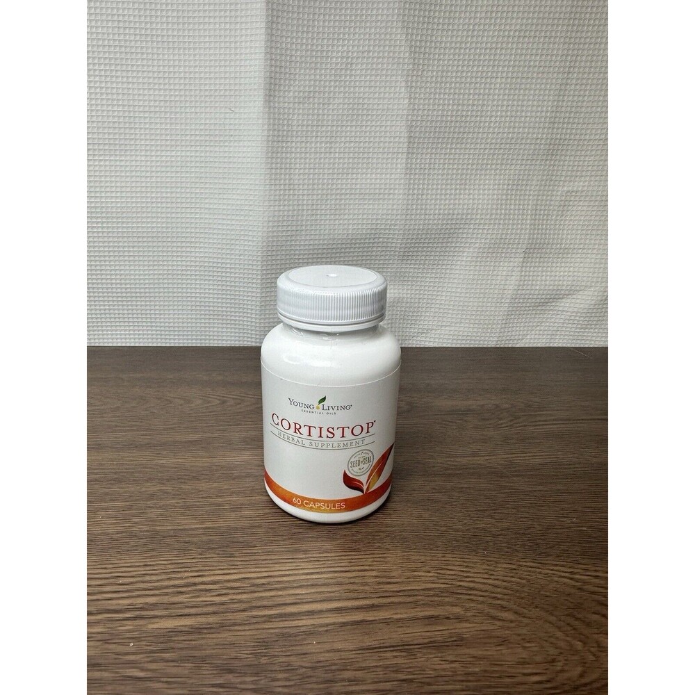 Young Living Essential Oil Cortistop 60 Capsules New & Sealed